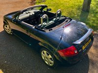 USED 2001 N AUDI TT 1.8T Roadster 2dr Petrol Manual quattro (228 g/km, 180 bhp) PART EXCHANGE TO CLEAR//CHERISH NUMBER INCLUDED//ELECTRIC CLOSING ROOF(MANUAL OPENING ONLY)//MANUAL CENTRAL LOCKING//HEATED SEATS//ALLOYS//WIND DEFLECTOR//REAR PARK SENSORS//BLUETOOTH -HANDS FREE//WILL INCLUDE NEW MOT/X2 KEYS//GOOD SERVICE HISTORY\\QUATTRO VERSION///ULEZ COMPLIANT quattro (228 g/km, 180 bhp) PART EXCHANGE TO CLEAR//CHERISH NUMBER INCLUDED//ELECTRIC CLOSING ROOF(MANUAL OPENING ONLY)//MANUAL CENTRAL LOCKING//HEATED SEATS//ALLOYS//WIND DEFLECTOR//REAR PARK SENSORS//BLUETOOTH -HANDS FREE//WILL INCLUDE NEW MOT/X2 KEYS//GOOD SERVICE HISTORY\QUATTRO VERSION///ULEZ COMPLIANT