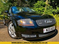 USED 2001 N AUDI TT 1.8T Roadster 2dr Petrol Manual quattro (228 g/km, 180 bhp) PART EXCHANGE TO CLEAR//CHERISH NUMBER INCLUDED//ELECTRIC CLOSING ROOF(MANUAL OPENING ONLY)//MANUAL CENTRAL LOCKING//HEATED SEATS//ALLOYS//WIND DEFLECTOR//REAR PARK SENSORS//BLUETOOTH -HANDS FREE//WILL INCLUDE NEW MOT/X2 KEYS//GOOD SERVICE HISTORY\\QUATTRO VERSION///ULEZ COMPLIANT quattro (228 g/km, 180 bhp) PART EXCHANGE TO CLEAR//CHERISH NUMBER INCLUDED//ELECTRIC CLOSING ROOF(MANUAL OPENING ONLY)//MANUAL CENTRAL LOCKING//HEATED SEATS//ALLOYS//WIND DEFLECTOR//REAR PARK SENSORS//BLUETOOTH -HANDS FREE//WILL INCLUDE NEW MOT/X2 KEYS//GOOD SERVICE HISTORY\QUATTRO VERSION///ULEZ COMPLIANT