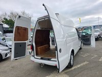 USED 2021 21 VOLKSWAGEN TRANSPORTER 2.0 TDI T30 Highline LWB in white with 64,000 miles, FSH, 1 owner, ULEZ compliant, 5-speed manual, A/C, Bluetooth & more! Plus VAT @ 20%! APPROVED CARS AND FINANCE ARE PLEASED TO OFFER THIS VOLKSWAGEN TRANSPORTER 2.0 TDI T30 HIGHLINE LWB IN WHITE WITH 64,000 MILES AND A FULL SERVICE HISTORY, 1 OWNER FROM NEW, ULEZ COMPLIANT EURO 6 DIESEL LWB HIGH ROOF PANEL VAN WITH A GREAT SPEC SUCH AS A 5 SPEED MANUAL GEARBOX, BLUETOOTH CONNECTIVITY, AIR CONDITIONING, CRUISE CONTROL, ELECTRIC MIRRORS, ELECTRIC WINDOWS, DAB RADIO, HEATED FRONT SCREEN, REAR PARKING SENSORS, DUAL PASSENGER SEAT, 16 INCH ALLOY WHEELS, 6.5 INCH TOUCHSCREEN DISPLAY AN