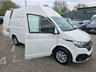 USED 2021 21 VOLKSWAGEN TRANSPORTER 2.0 TDI T30 Highline LWB in white with 64,000 miles, FSH, 1 owner, ULEZ compliant, 5-speed manual, A/C, Bluetooth & more! Plus VAT @ 20%! APPROVED CARS AND FINANCE ARE PLEASED TO OFFER THIS VOLKSWAGEN TRANSPORTER 2.0 TDI T30 HIGHLINE LWB IN WHITE WITH 64,000 MILES AND A FULL SERVICE HISTORY, 1 OWNER FROM NEW, ULEZ COMPLIANT EURO 6 DIESEL LWB HIGH ROOF PANEL VAN WITH A GREAT SPEC SUCH AS A 5 SPEED MANUAL GEARBOX, BLUETOOTH CONNECTIVITY, AIR CONDITIONING, CRUISE CONTROL, ELECTRIC MIRRORS, ELECTRIC WINDOWS, DAB RADIO, HEATED FRONT SCREEN, REAR PARKING SENSORS, DUAL PASSENGER SEAT, 16 INCH ALLOY WHEELS, 6.5 INCH TOUCHSCREEN DISPLAY AN