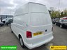 USED 2021 21 VOLKSWAGEN TRANSPORTER 2.0 TDI T30 Highline LWB in white with 64,000 miles, FSH, 1 owner, ULEZ compliant, 5-speed manual, A/C, Bluetooth & more! Plus VAT @ 20%! APPROVED CARS AND FINANCE ARE PLEASED TO OFFER THIS VOLKSWAGEN TRANSPORTER 2.0 TDI T30 HIGHLINE LWB IN WHITE WITH 64,000 MILES AND A FULL SERVICE HISTORY, 1 OWNER FROM NEW, ULEZ COMPLIANT EURO 6 DIESEL LWB HIGH ROOF PANEL VAN WITH A GREAT SPEC SUCH AS A 5 SPEED MANUAL GEARBOX, BLUETOOTH CONNECTIVITY, AIR CONDITIONING, CRUISE CONTROL, ELECTRIC MIRRORS, ELECTRIC WINDOWS, DAB RADIO, HEATED FRONT SCREEN, REAR PARKING SENSORS, DUAL PASSENGER SEAT, 16 INCH ALLOY WHEELS, 6.5 INCH TOUCHSCREEN DISPLAY AN