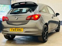 USED 2019 19 VAUXHALL CORSA 1.4i ecoTEC SRi VX Line Navigation Black Hatchback 3 Door Petrol Manual Euro 6 (75 ps) 6 SERVICES TO 41,940 MILES