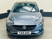 USED 2019 19 VAUXHALL CORSA 1.4i ecoTEC SRi VX Line Navigation Black Hatchback 3 Door Petrol Manual Euro 6 (75 ps) 6 SERVICES TO 41,940 MILES
