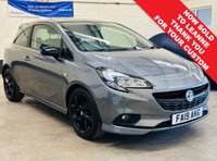 USED 2019 19 VAUXHALL CORSA 1.4i ecoTEC SRi VX Line Navigation Black Hatchback 3 Door Petrol Manual Euro 6 (75 ps) 6 SERVICES TO 41,940 MILES