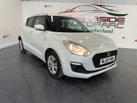USED 2019 69 SUZUKI SWIFT 1.2 Dualjet MHEV SZ3 Hatchback 5dr Petrol Hybrid Manual Euro 6 (s/s) (90 ps) Euro 6, 2 keys, bluetooth, A/C