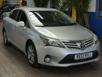 USED 2012 12 TOYOTA AVENSIS 2.0 D-4D T4 Saloon 4dr Diesel Manual Euro 5 (126 ps) REALLY NICE TIDY EXAMPLE PART LEATHER CRUISE CONTROL PARKING CAMERA POWER FOLDING DOOR MIRRORS PARKING SENSORS 3 OWNER FROM NEW
