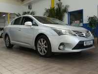 USED 2012 12 TOYOTA AVENSIS 2.0 D-4D T4 Saloon 4dr Diesel Manual Euro 5 (126 ps) REALLY NICE TIDY EXAMPLE PART LEATHER CRUISE CONTROL PARKING CAMERA POWER FOLDING DOOR MIRRORS PARKING SENSORS 3 OWNER FROM NEW