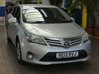 USED 2012 12 TOYOTA AVENSIS 2.0 D-4D T4 Saloon 4dr Diesel Manual Euro 5 (126 ps) REALLY NICE TIDY EXAMPLE PART LEATHER CRUISE CONTROL PARKING CAMERA POWER FOLDING DOOR MIRRORS PARKING SENSORS 3 OWNER FROM NEW