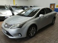 USED 2012 12 TOYOTA AVENSIS 2.0 D-4D T4 Saloon 4dr Diesel Manual Euro 5 (126 ps) REALLY NICE TIDY EXAMPLE PART LEATHER CRUISE CONTROL PARKING CAMERA POWER FOLDING DOOR MIRRORS PARKING SENSORS 3 OWNER FROM NEW