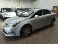USED 2012 12 TOYOTA AVENSIS 2.0 D-4D T4 Saloon 4dr Diesel Manual Euro 5 (126 ps) REALLY NICE TIDY EXAMPLE PART LEATHER CRUISE CONTROL PARKING CAMERA POWER FOLDING DOOR MIRRORS PARKING SENSORS 3 OWNER FROM NEW