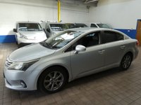 USED 2012 12 TOYOTA AVENSIS 2.0 D-4D T4 Saloon 4dr Diesel Manual Euro 5 (126 ps) REALLY NICE TIDY EXAMPLE PART LEATHER CRUISE CONTROL PARKING CAMERA POWER FOLDING DOOR MIRRORS PARKING SENSORS 3 OWNER FROM NEW