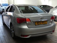 USED 2012 12 TOYOTA AVENSIS 2.0 D-4D T4 Saloon 4dr Diesel Manual Euro 5 (126 ps) REALLY NICE TIDY EXAMPLE PART LEATHER CRUISE CONTROL PARKING CAMERA POWER FOLDING DOOR MIRRORS PARKING SENSORS 3 OWNER FROM NEW