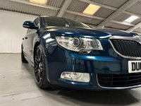 USED 2013 62 SKODA SUPERB 2.0 TDI Elegance Hatchback 5dr Diesel DSG Euro 5 (140 ps) 18" BLACK ALLOYS+LEATHER+NAV