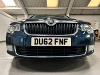 USED 2013 62 SKODA SUPERB 2.0 TDI Elegance Hatchback 5dr Diesel DSG Euro 5 (140 ps) 18" BLACK ALLOYS+LEATHER+NAV