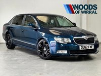 USED 2013 62 SKODA SUPERB 2.0 TDI Elegance Hatchback 5dr Diesel DSG Euro 5 (140 ps) 18" BLACK ALLOYS+LEATHER+NAV