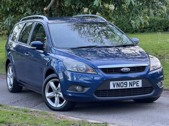 2009 09 Ford Focus 1.6 TDCi DPF Zetec Estate 5dr Diesel Manual (115 g/km, 108 bhp)