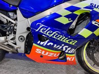 USED 2002 02 SUZUKI GSX-R600 SOUGHT AFTER MOVISTAR TELEFONICA EDITION COMES WITH NEW MOT AND WARRANTY