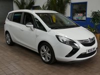 USED 2016 VAUXHALL ZAFIRA TOURER 1.4i Turbo SRi MPV 5dr Petrol Manual Euro 6 (140 ps) 7 SEATS LEATHER INTERIOR PARKING SENSORS 2 OWNER EXCELLENT SERVICE HISTORY