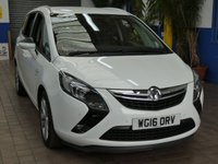 USED 2016 VAUXHALL ZAFIRA TOURER 1.4i Turbo SRi MPV 5dr Petrol Manual Euro 6 (140 ps) 7 SEATS LEATHER INTERIOR PARKING SENSORS 2 OWNER EXCELLENT SERVICE HISTORY