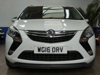USED 2016 VAUXHALL ZAFIRA TOURER 1.4i Turbo SRi MPV 5dr Petrol Manual Euro 6 (140 ps) 7 SEATS LEATHER INTERIOR PARKING SENSORS 2 OWNER EXCELLENT SERVICE HISTORY