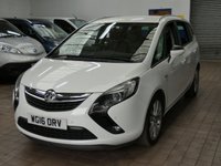 USED 2016 VAUXHALL ZAFIRA TOURER 1.4i Turbo SRi MPV 5dr Petrol Manual Euro 6 (140 ps) 7 SEATS LEATHER INTERIOR PARKING SENSORS 2 OWNER EXCELLENT SERVICE HISTORY