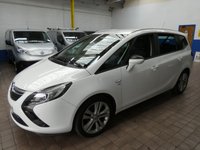 USED 2016 VAUXHALL ZAFIRA TOURER 1.4i Turbo SRi MPV 5dr Petrol Manual Euro 6 (140 ps) 7 SEATS LEATHER INTERIOR PARKING SENSORS 2 OWNER EXCELLENT SERVICE HISTORY