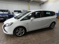 USED 2016 VAUXHALL ZAFIRA TOURER 1.4i Turbo SRi MPV 5dr Petrol Manual Euro 6 (140 ps) 7 SEATS LEATHER INTERIOR PARKING SENSORS 2 OWNER EXCELLENT SERVICE HISTORY