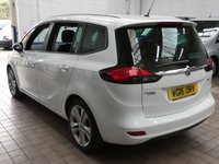 USED 2016 VAUXHALL ZAFIRA TOURER 1.4i Turbo SRi MPV 5dr Petrol Manual Euro 6 (140 ps) 7 SEATS LEATHER INTERIOR PARKING SENSORS 2 OWNER EXCELLENT SERVICE HISTORY