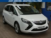 USED 2016 VAUXHALL ZAFIRA TOURER 1.4i Turbo SRi MPV 5dr Petrol Manual Euro 6 (140 ps) 7 SEATS LEATHER INTERIOR PARKING SENSORS 2 OWNER EXCELLENT SERVICE HISTORY