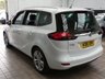 USED 2016 VAUXHALL ZAFIRA TOURER 1.4i Turbo SRi MPV 5dr Petrol Manual Euro 6 (140 ps) 7 SEATS LEATHER INTERIOR PARKING SENSORS 2 OWNER EXCELLENT SERVICE HISTORY