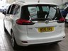 USED 2016 VAUXHALL ZAFIRA TOURER 1.4i Turbo SRi MPV 5dr Petrol Manual Euro 6 (140 ps) 7 SEATS LEATHER INTERIOR PARKING SENSORS 2 OWNER EXCELLENT SERVICE HISTORY
