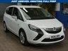USED 2016 VAUXHALL ZAFIRA TOURER 1.4i Turbo SRi MPV 5dr Petrol Manual Euro 6 (140 ps) 7 SEATS LEATHER INTERIOR PARKING SENSORS 2 OWNER EXCELLENT SERVICE HISTORY