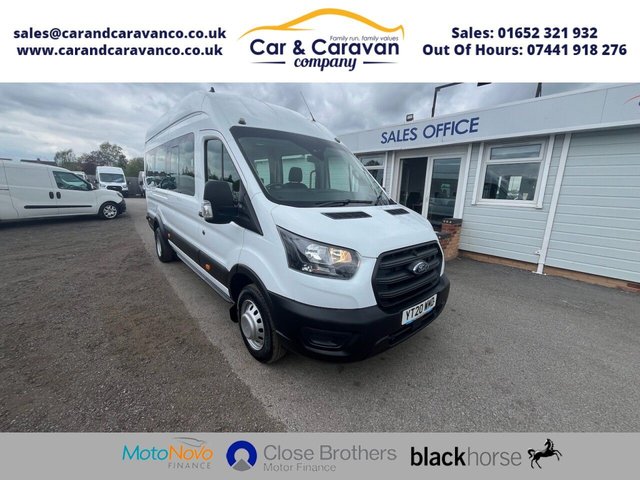 View our Ford Transit 2.0 460 EcoBlue Trend Minibus Double Cab 5dr Diesel Manual RWD L4 High Roof Euro 6 (s/s) (17 Seat, DRW) (130 ps)