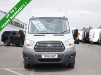 USED 2016 16 FORD TRANSIT 460 2.2 TDCI 125 BHP XLWB TREND 17 SEATER MINIBUS EURO 6 | AIR CON | STORAGE | 17 SEATS !