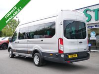 USED 2016 16 FORD TRANSIT 460 2.2 TDCI 125 BHP XLWB TREND 17 SEATER MINIBUS EURO 6 | AIR CON | STORAGE | 17 SEATS !