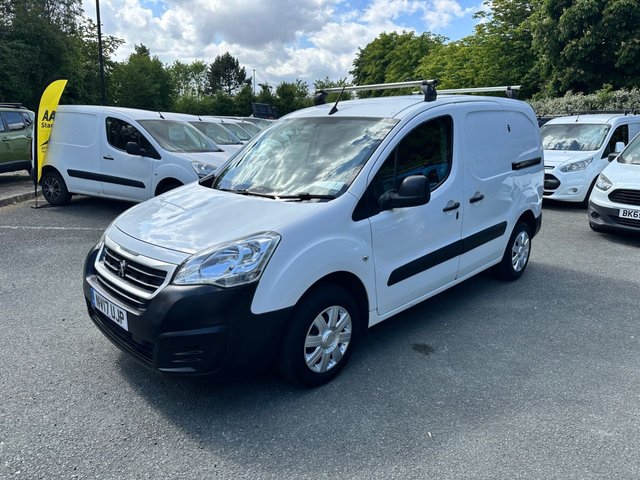 2017 08 Peugeot Partner 1.6 BlueHDi 854 Professional Panel Van 5dr Diesel Manual L1 (112 g/km, 97.64 bhp)