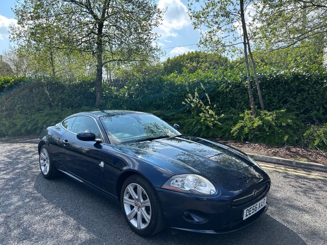 2007 56 Jaguar Xk 4.2 V8 Coupe 2dr Petrol Auto Euro 4 (300 ps)-Magnificent Jaguar Xk-1 Former Keeper-First Registered Jan 2007-Supplied New By Conwy Jaguar-Finished In Indigo Blue Metallic With Heated Ivory leather Upholstery-17 Services On File-Last Service Jan 2025-Selection Of Old Tax Discs With Paperwork-Spare Key-This Particular Car, Needs To Be Seen-Flawless.