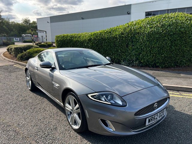 2012 62 Jaguar Xk 5.0 V8 Portfolio Coupe 2dr Petrol Auto Euro 5 (385 ps)-2 Former Keepers-Finished In Lunar Grey Metallic-Heated Ivory Leather Upholstery-Dab Radio-Bluetooth-Mfsw-Satnav-Dual Climate Control-Cruise Control-10 Services On File-What a Car.
