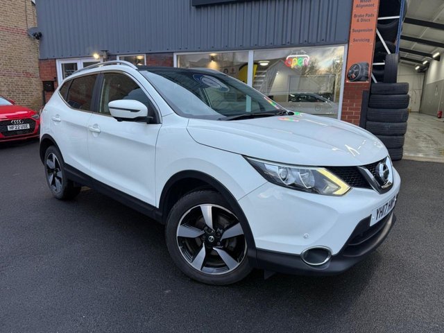 2017 17 Nissan Qashqai 1.2 DIG-T N-Connecta SUV 5dr Petrol XTRON 2WD Euro 6 (s/s) (115 ps)