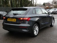 USED 2021 21 AUDI A3 SPORTBACK 1.0 TFSI 30 Technik 5d 110 S/S [COMFORT & SOUND PACK] UPGRADE COMFORT & SOUND PACK INCLUDING REVERSING CAMERA PARK ASSIST WITH PARKING SYSTEM PLUS HEATED FRONT SEATS AND BANG & OLUFSEN PREMIUM SOUND SYSTEM WITH 3D SOUND, SAT NAV & VIRTUAL COCKPIT (DIGITAL DASH), APPLE CARPLAY / ANDROID AUTO, FRONT REAR & SIDE PARKING SENSORS, DAB RADIO, BLUETOOTH, ELECTRIC FOLDING MIRRORS, CRUISE CONTROL & SPEED LIMITER, RAIN & LIGHT SENSORS, A/C, LANE DEPARTURE WARNING, 1 OWNER FROM NEW, SERVICE HISTORY