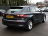 USED 2021 21 AUDI A3 SPORTBACK 1.0 TFSI 30 Technik 5d 110 S/S [COMFORT & SOUND PACK] UPGRADE COMFORT & SOUND PACK INCLUDING REVERSING CAMERA PARK ASSIST WITH PARKING SYSTEM PLUS HEATED FRONT SEATS AND BANG & OLUFSEN PREMIUM SOUND SYSTEM WITH 3D SOUND, SAT NAV & VIRTUAL COCKPIT (DIGITAL DASH), APPLE CARPLAY / ANDROID AUTO, FRONT REAR & SIDE PARKING SENSORS, DAB RADIO, BLUETOOTH, ELECTRIC FOLDING MIRRORS, CRUISE CONTROL & SPEED LIMITER, RAIN & LIGHT SENSORS, A/C, LANE DEPARTURE WARNING, 1 OWNER FROM NEW, SERVICE HISTORY