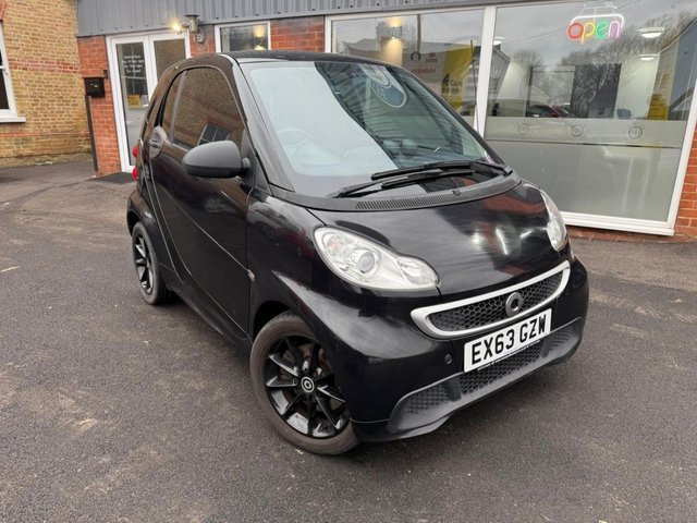 2013 63 Smart Fortwo 1.0 MHD Passion Coupe 2dr Petrol SoftTouch Euro 5 (s/s) (71 bhp)