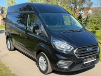 USED 2018 68 FORD TRANSIT CUSTOM 2.0 320 EcoBlue Limited Panel Van 5dr Diesel Auto L2 H2 Euro 6 (s/s) (130 ps) AUTOMATIC LONG WHEEL BASE HIGH ROOF L2H2