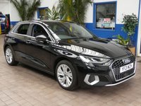 USED 2021 21 AUDI A3 1.4 TFSIe 40 Sport Sportback 5dr Petrol Plug-in Hybrid S Tronic Euro 6 (s/s) 13kWh (204 ps) SAT NAV LEATHER INTERIOR PARK SENSORS 1 OWNER EXCELLENT SERVICE HISTORY WARRANTY