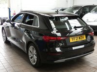 USED 2021 21 AUDI A3 1.4 TFSIe 40 Sport Sportback 5dr Petrol Plug-in Hybrid S Tronic Euro 6 (s/s) 13kWh (204 ps) SAT NAV LEATHER INTERIOR PARK SENSORS 1 OWNER EXCELLENT SERVICE HISTORY WARRANTY