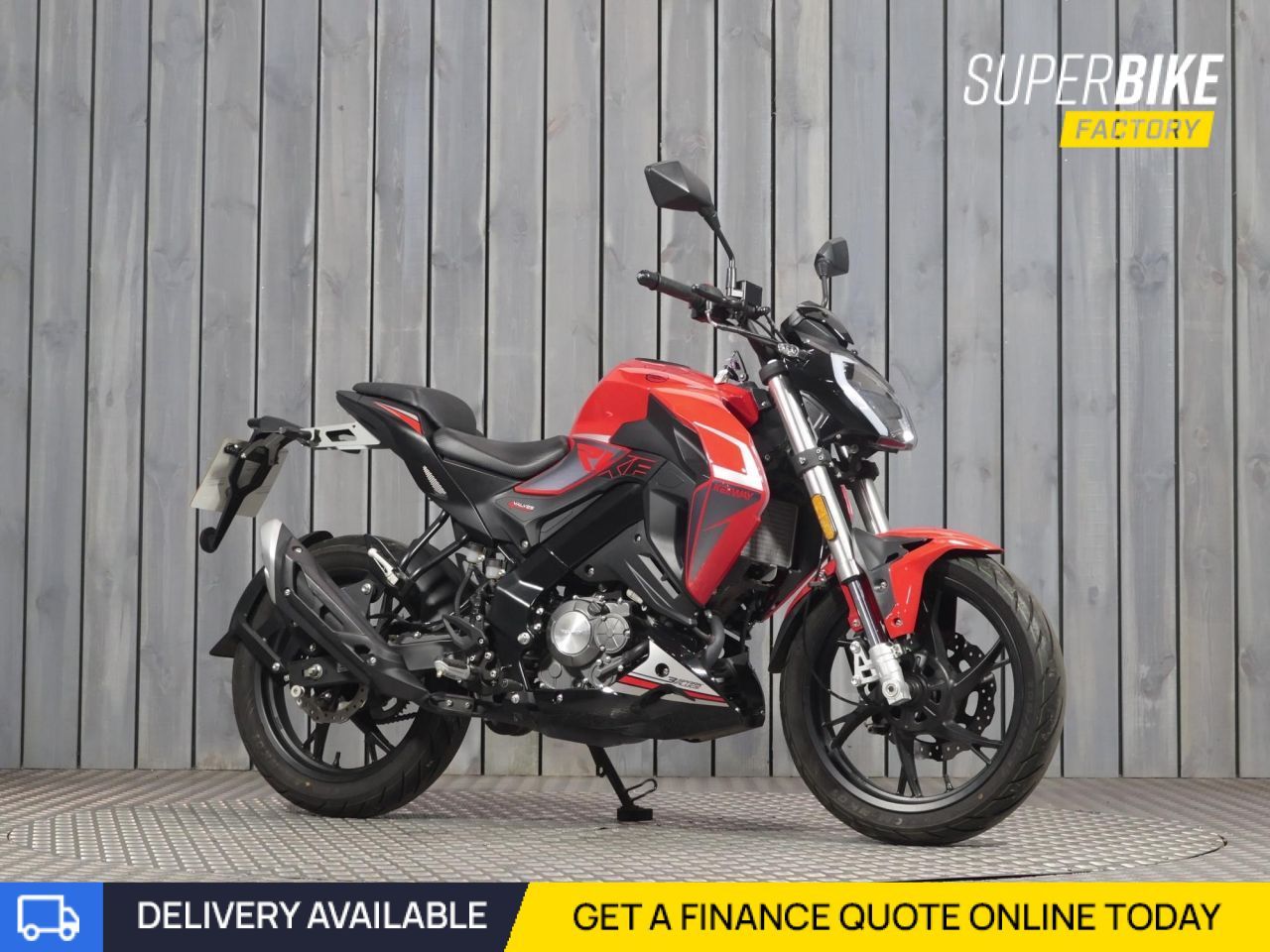 Keeway Rkf Red 2021 KEEWAY RKF 125 - 1405 miles | Superbike Factory