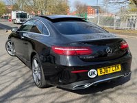 USED 2017 67 MERCEDES-BENZ E-CLASS 2.0 E220d AMG Line (Premium) Coupe 2dr Diesel G-Tronic+ Euro 6 (s/s) (194 ps) 