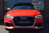 USED 2018 68 AUDI RS3 2.5 TFSI Sportback 5dr Petrol S Tronic quattro Euro 6 (s/s) (400 ps) PAN ROOF / 1 OWNER / HUGE SPEC