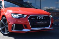 USED 2018 68 AUDI RS3 2.5 TFSI Sportback 5dr Petrol S Tronic quattro Euro 6 (s/s) (400 ps) PAN ROOF / 1 OWNER / HUGE SPEC