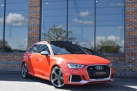 USED 2018 68 AUDI RS3 2.5 TFSI Sportback 5dr Petrol S Tronic quattro Euro 6 (s/s) (400 ps) PAN ROOF / 1 OWNER / HUGE SPEC